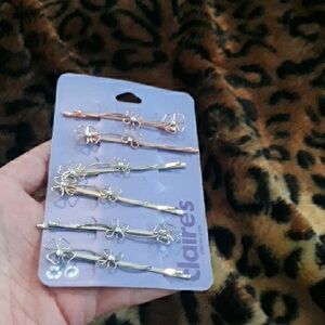 Metal Flower Hair Pins